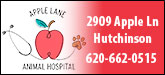 Apple Lane Animal Hospital Sponsorship Banner
